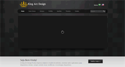 Desktop Screenshot of kingartdesign.com